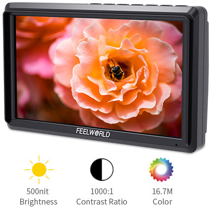 FEELWORLD S55 5.5インチ　外付けモニター