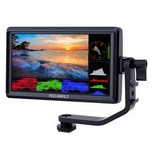 FEELWORLD F6 PLUS 5.5” 3D LUT Touchscreen 4K HDMI Camera Field Monitor –  feelworld official store