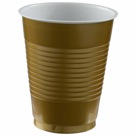 Plastic Cups Caribbean Blue 16 oz 50 ct