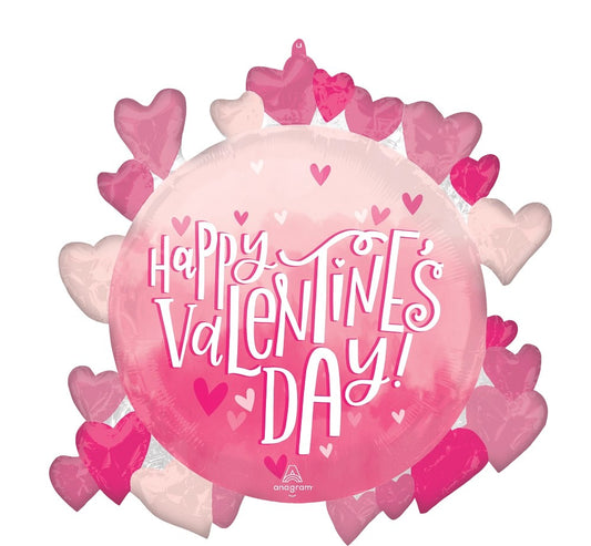 Día de San Valentín Corazón y rosa HVD Bouquet Foil Globos – Toy World Inc