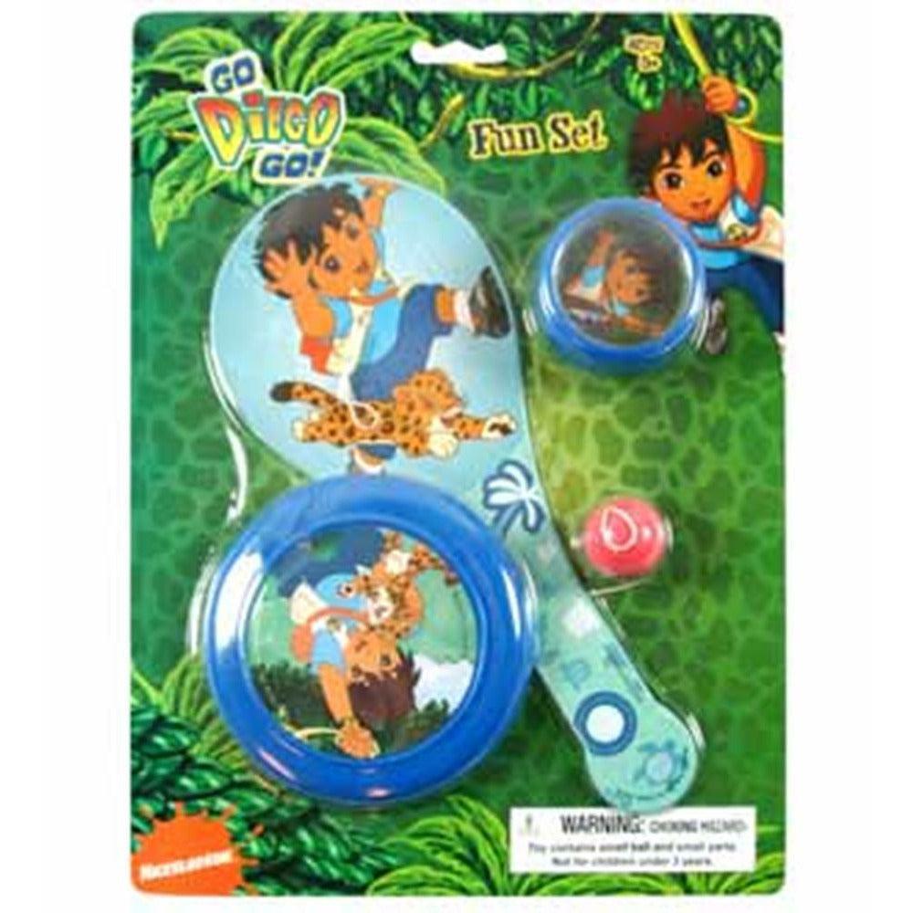 Diego Paddle Ball- Yo Yo- Mini Disk Set