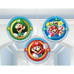 tallarines para ver mil Super Mario Honeycomb Deco 3ct - Toy World Inc