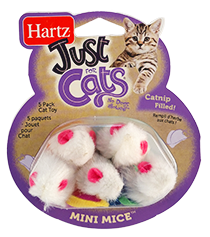 hartz just for cats mini mice