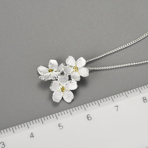 Forget-me-not Flower - Handmade Necklace | NEW