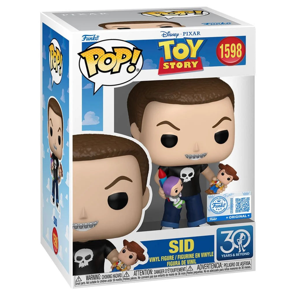 Funko POP! Sid with Buzz Lightyear and Woody Toy Story #1598 [Funko Special Edition]