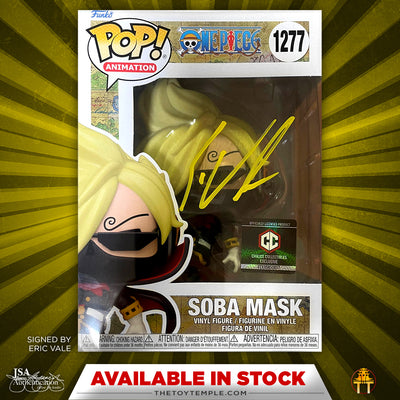 Funko Pop! - One Piece: Zoro Enma #1288 SIGNED by Christopher Sabat (PSA  Certified) (Yellow Signature)