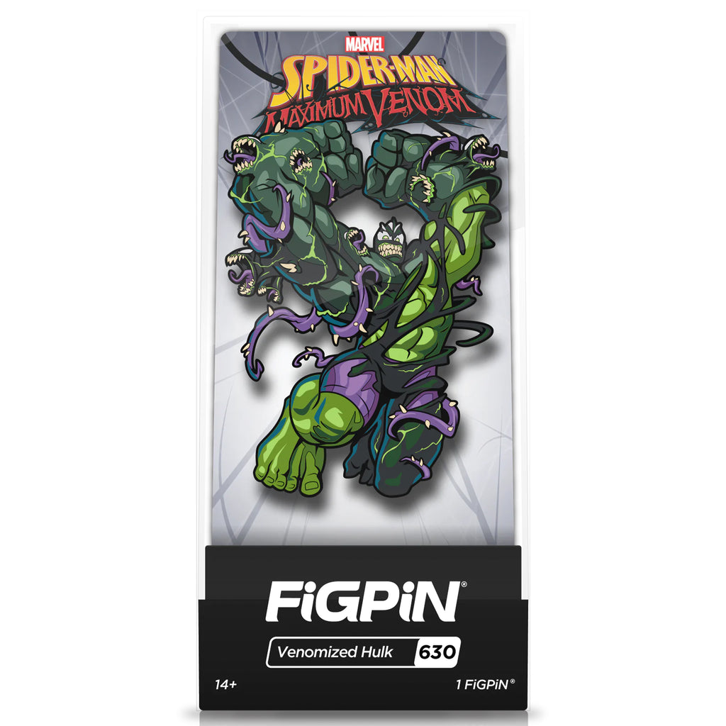 FiGPin Venomized Hulk Spider-Man Maximum Venom #630 | Toy Temple