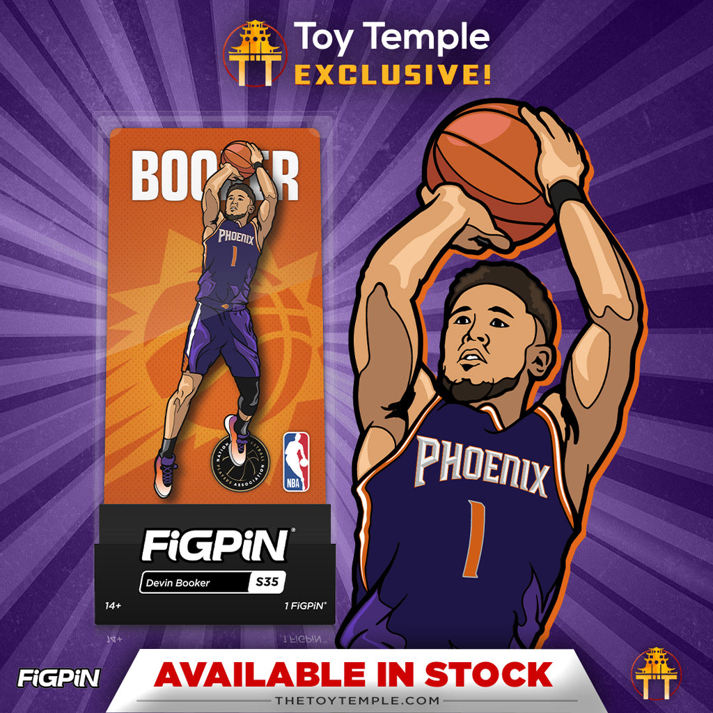 FiGPiN Devin Booker NBA #S35 [Toy Temple Exclusive] | Toy Temple