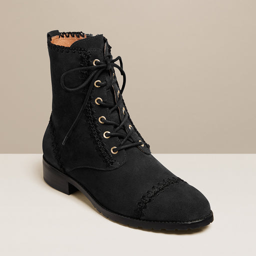 Gemma Lace Up Bootie - Jack Rogers USA