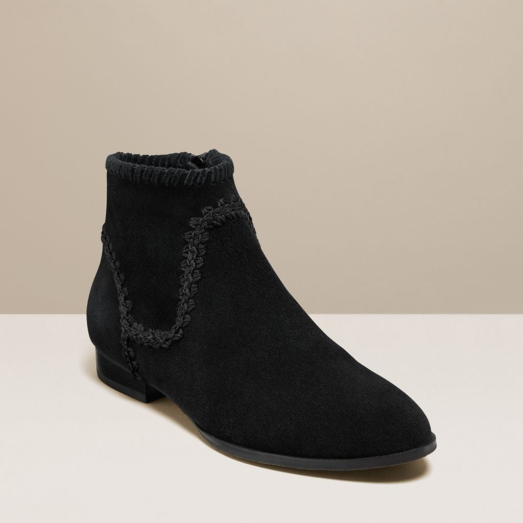 jack rogers suede booties