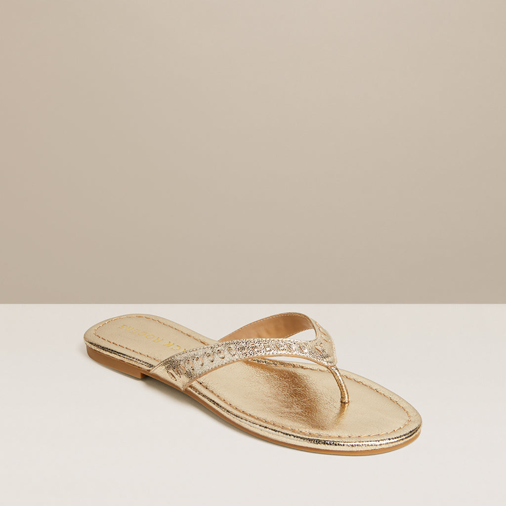 jack rogers whipstitched flip flop