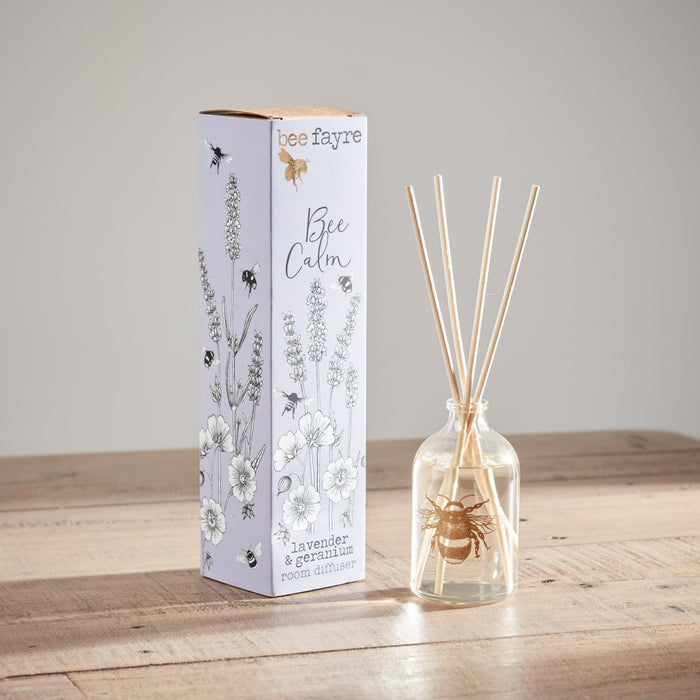 Lavender and Geranium Large Bee Room Diffuser