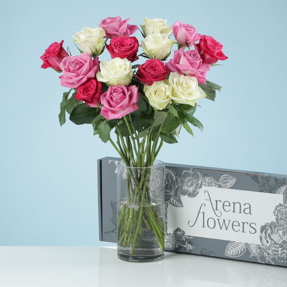 Letterbox Pastel Roses