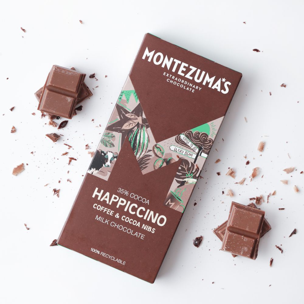Montezuma's Happiccino Choc Bar