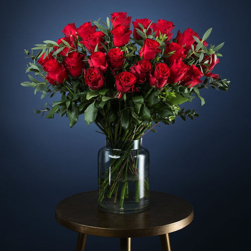 Premium Two Dozen Red Roses