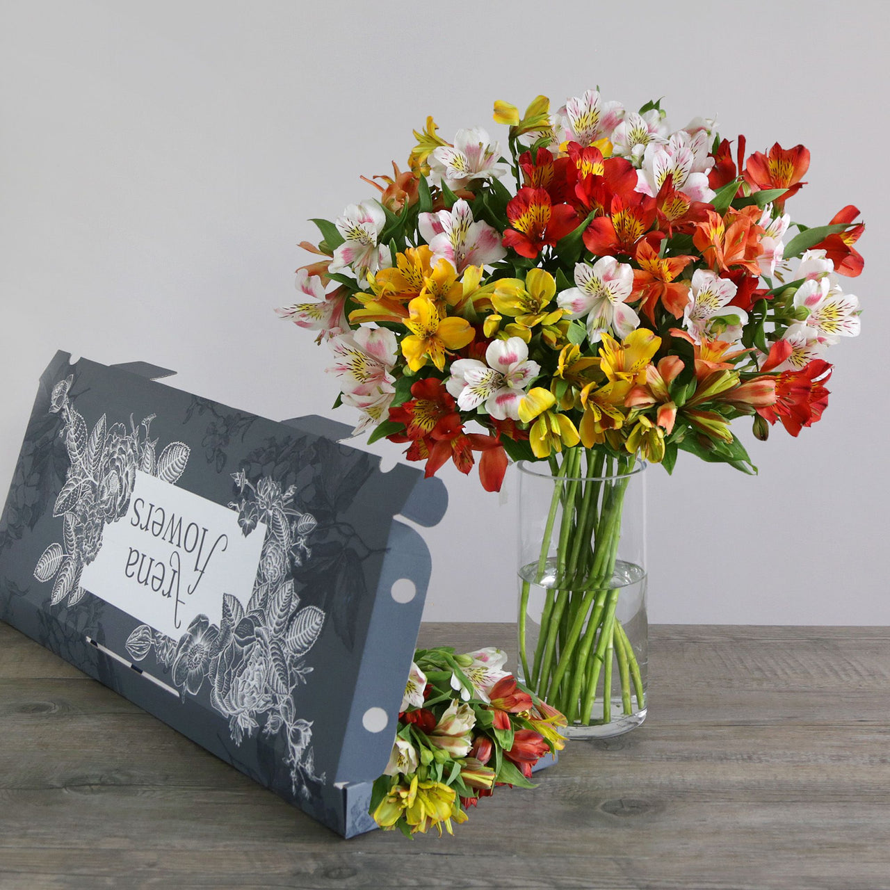 Letterbox Mixed Alstroemeria - Weekly Subscription