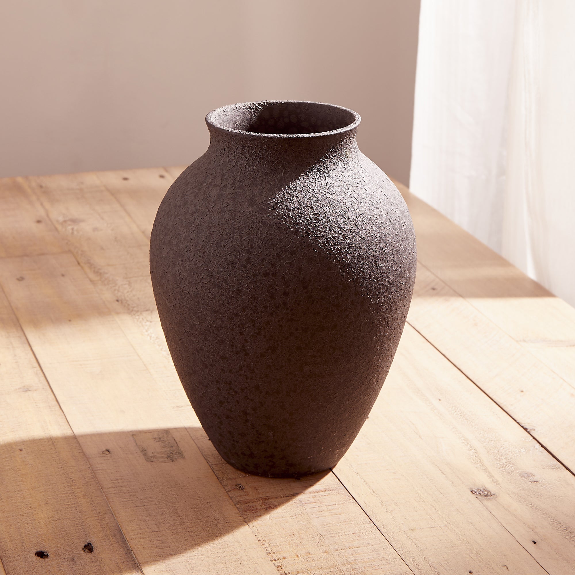 Black Large Olpe Vase image