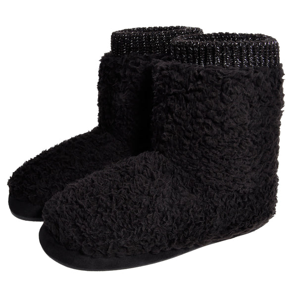 fleece bootie slippers