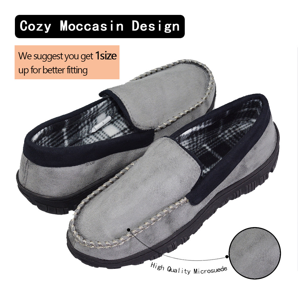 hanes moccasin slippers