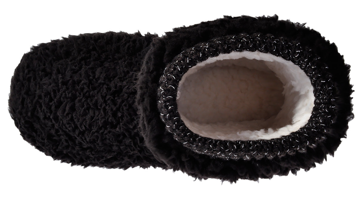 fuzzy boot slippers