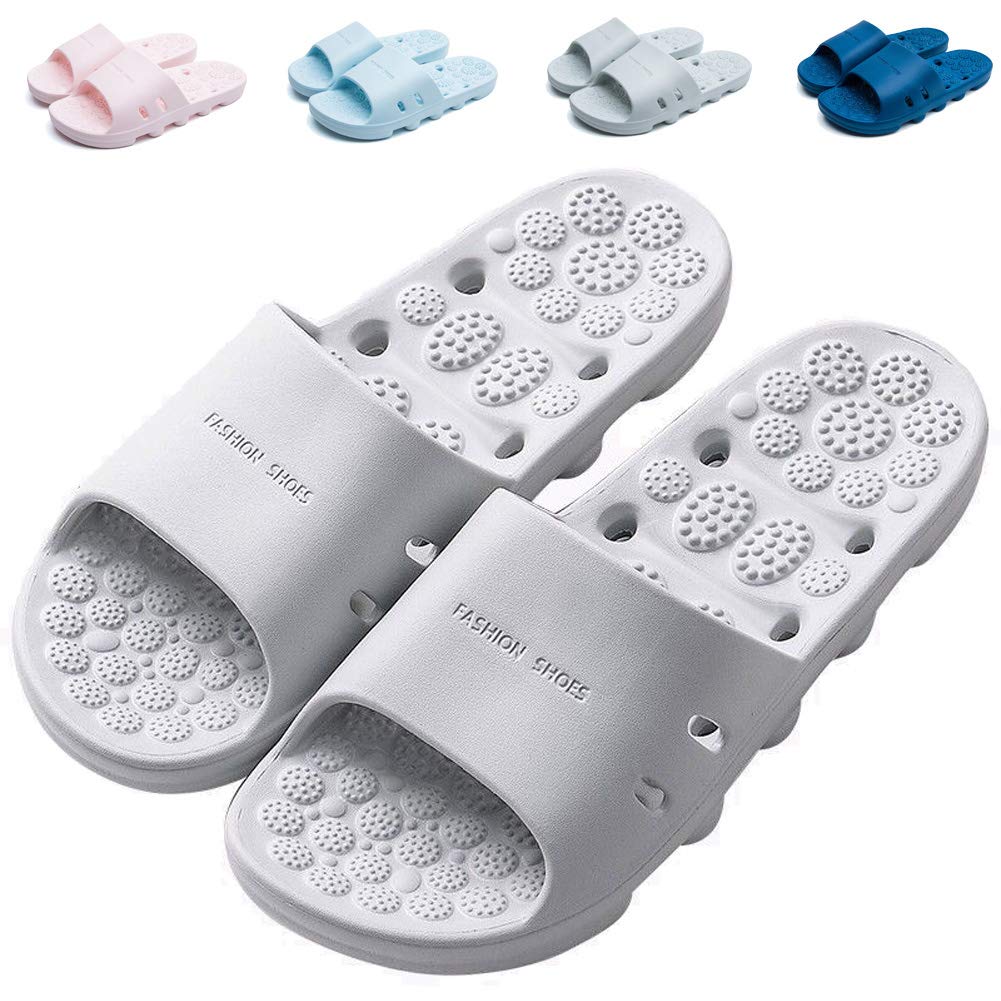 shower shoes with drainage holes