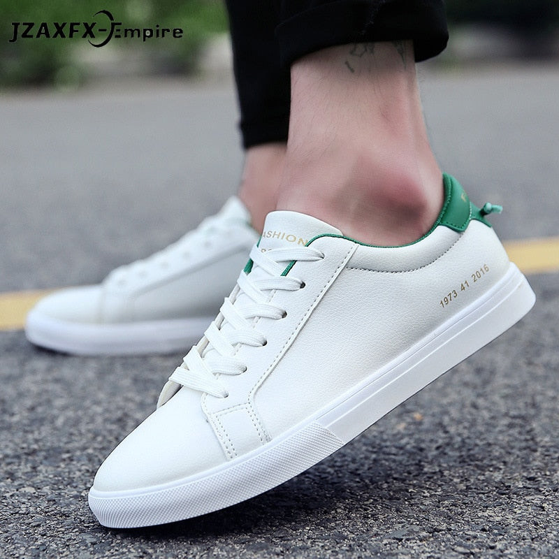 flat shoes for men white