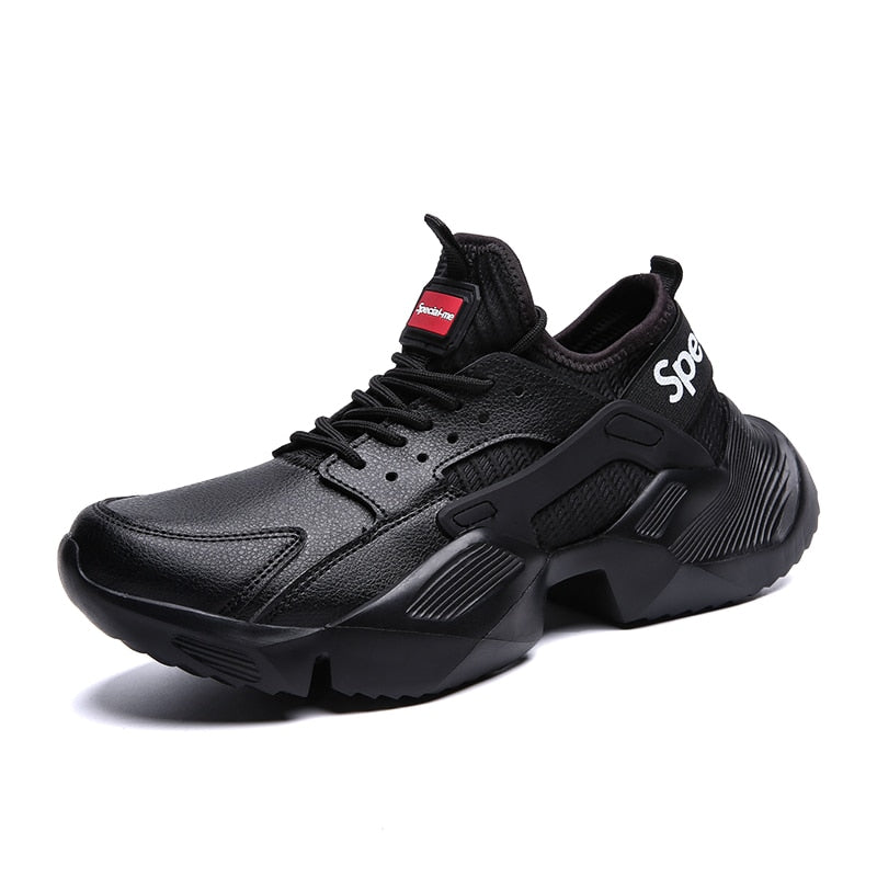 mens black chunky shoes