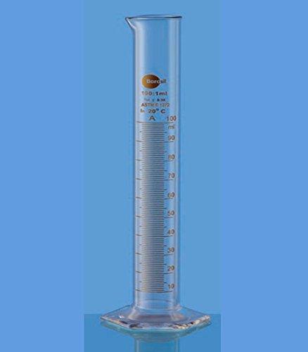 Borosil Measuring Cylinder Borosilicate 1000ml Ozvials 6276
