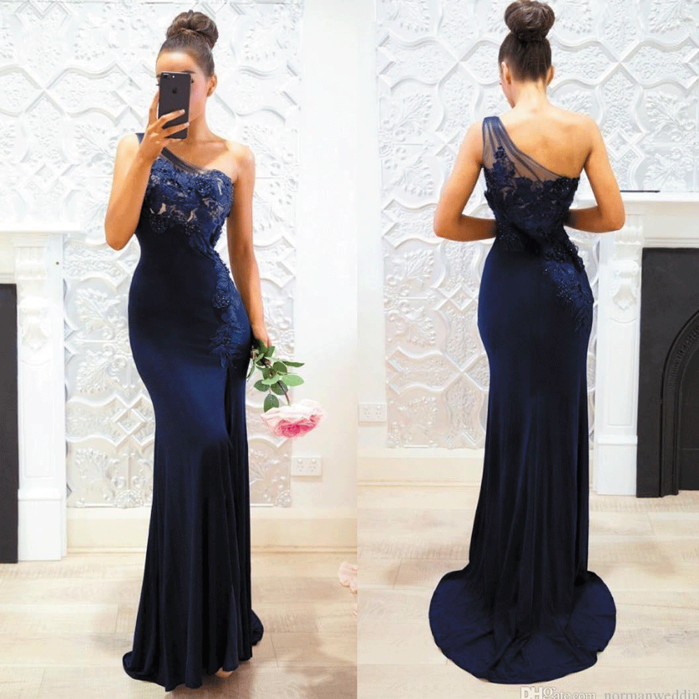 navy blue lace dress for wedding guest