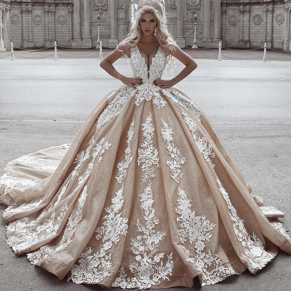 luxury ball gown wedding dresses