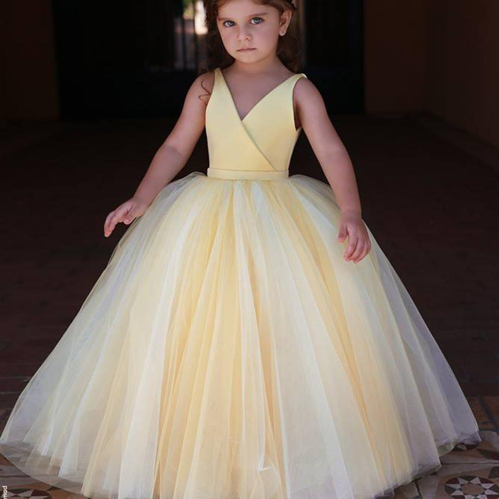 simple kids gown