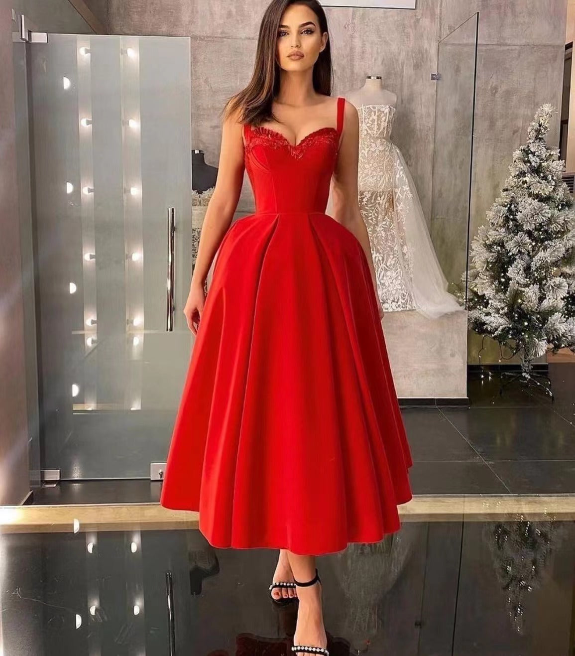 red prom dresses tumblr 2022