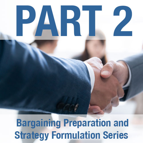Bargaining Preparation and Strategy Formulation Series:<br> Part 2 - Negotiations Costing Models and Strategy Formulation