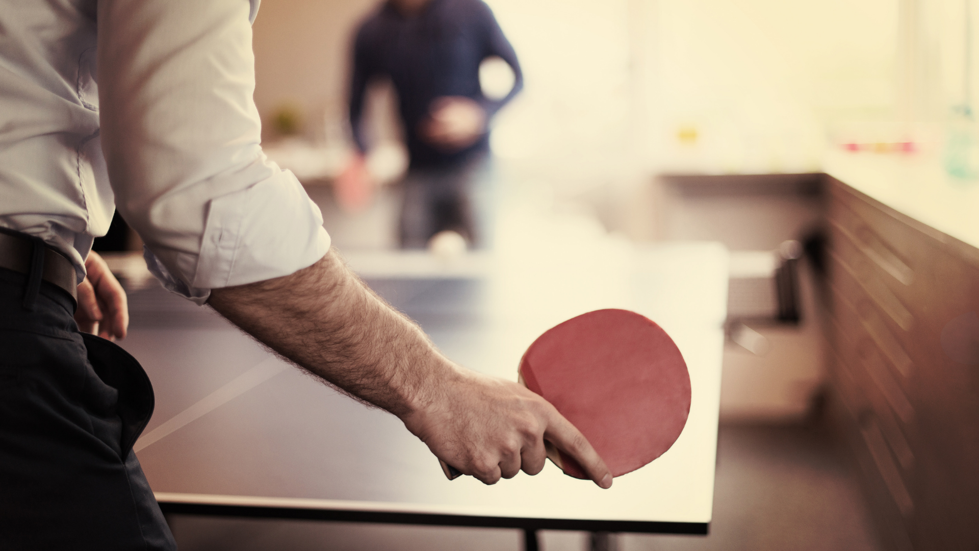 How was table tennis invented?