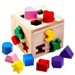 Wooden Shape Sorter toy for toddlers