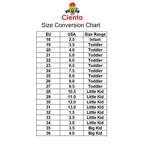 See Kai Run Size Chart