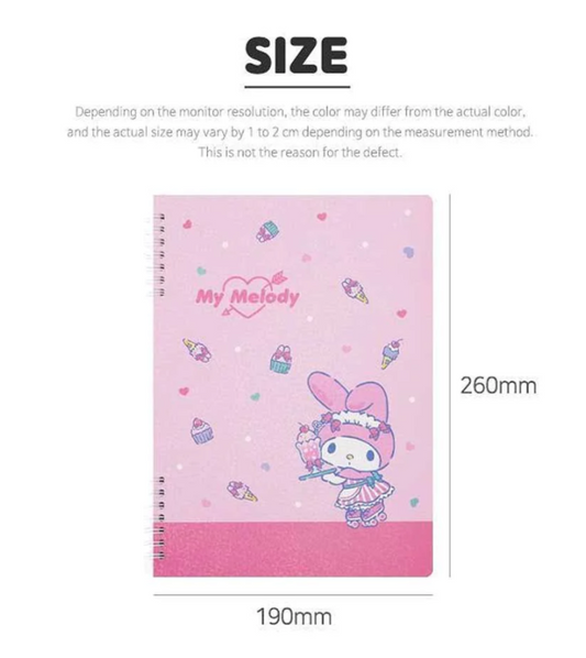 Sanrio Grid Notebook – And Studio