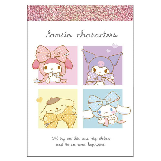 Sanrio Characters Square Memo Pad – Twinkle Glory