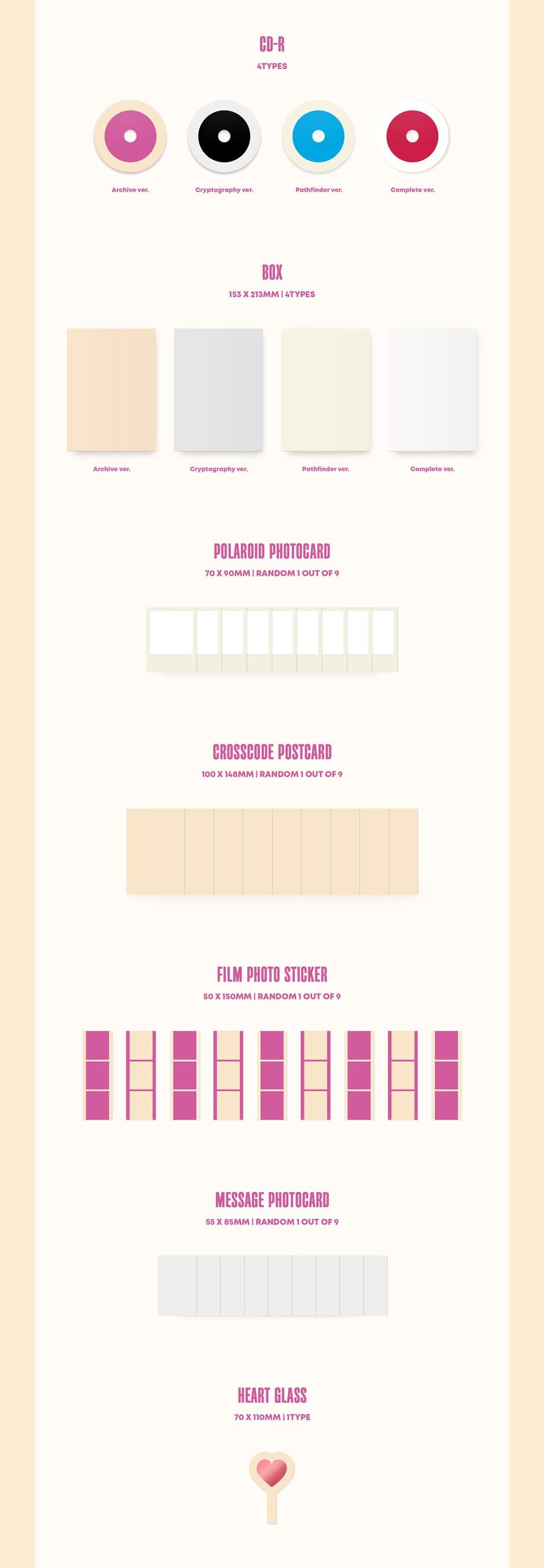 Dreamus TWICE - BETWEEN 1&2 11th Mini Album+Pre-Order Benefit+Folded Poster  (4 ver. SET) (JYPK1452)