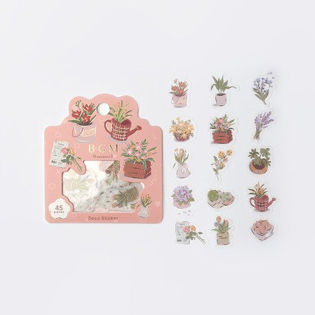 BGM Deco Sticker - Botanical Book (BS-FGV001)