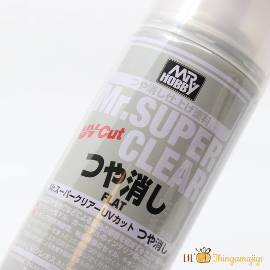 Mr. Hobby B-523 Mr. Super Clear UV Cut Flat Spray for sale online