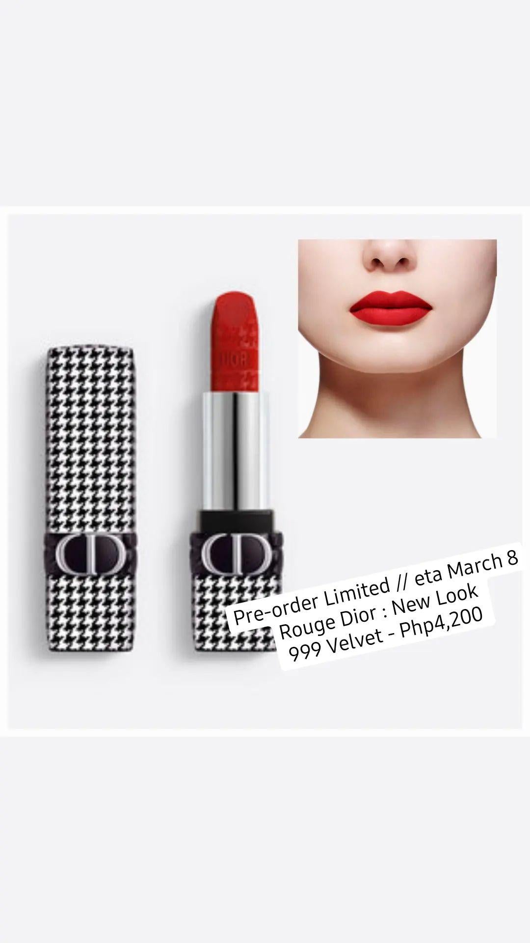 Son Dior 999 Limited  Đỏ Tươi New Look Mới Hot Nhất Nên Sắm