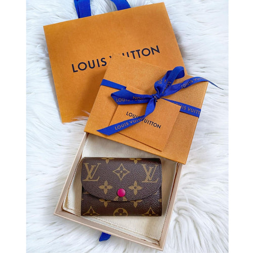 Louis Vuitton Passport Cover Monogram Vivienne Myosotis Blue