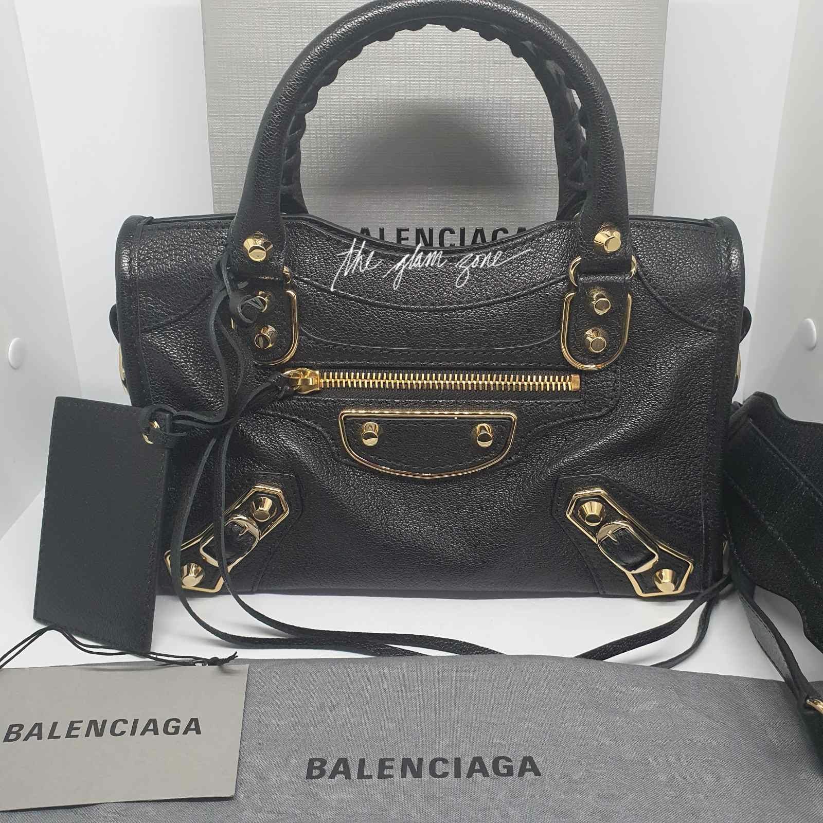 Balenciaga Small City Metallic Edge Outlet SAVE 55  falkinnismaris