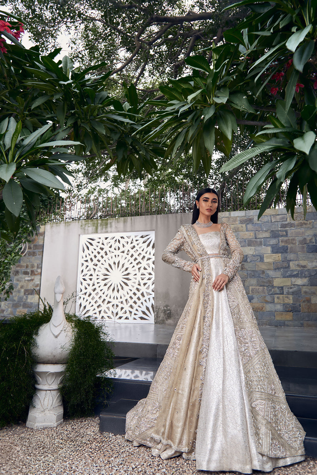 Melissa Kundan Net Bridal Bridal Dress – Zuria Dor