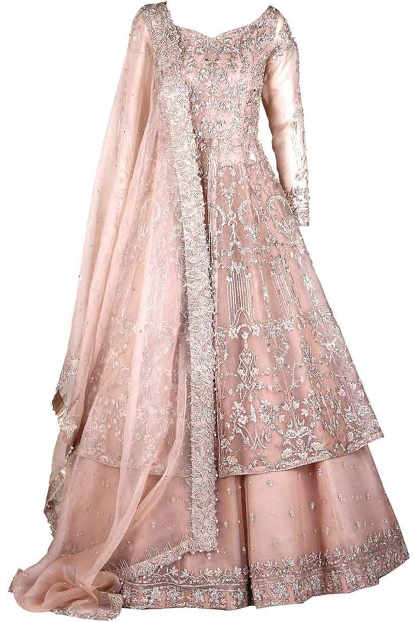 lehenga frock ka design