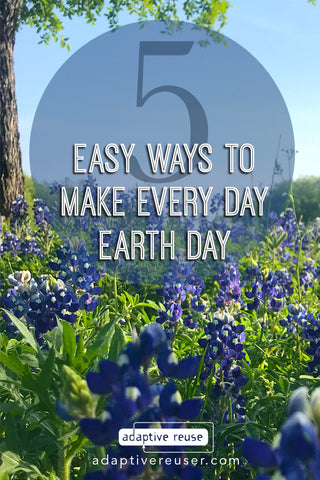 5 Easy Ways to Make Every Day Earth Day