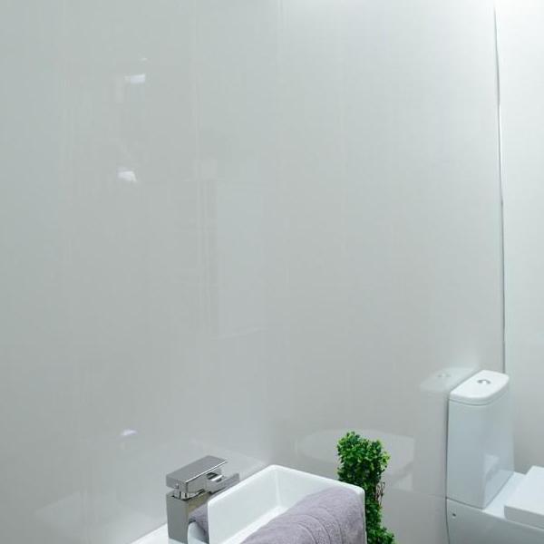 Sample Of Gloss White Cladding Bathroom Wall Ceiling Panels