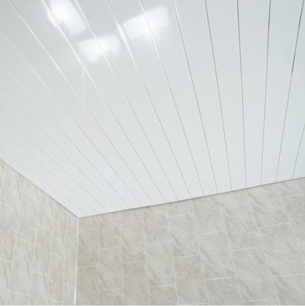 White Chrome 5mm Ceiling Cladding For Bathrooms Claddtech