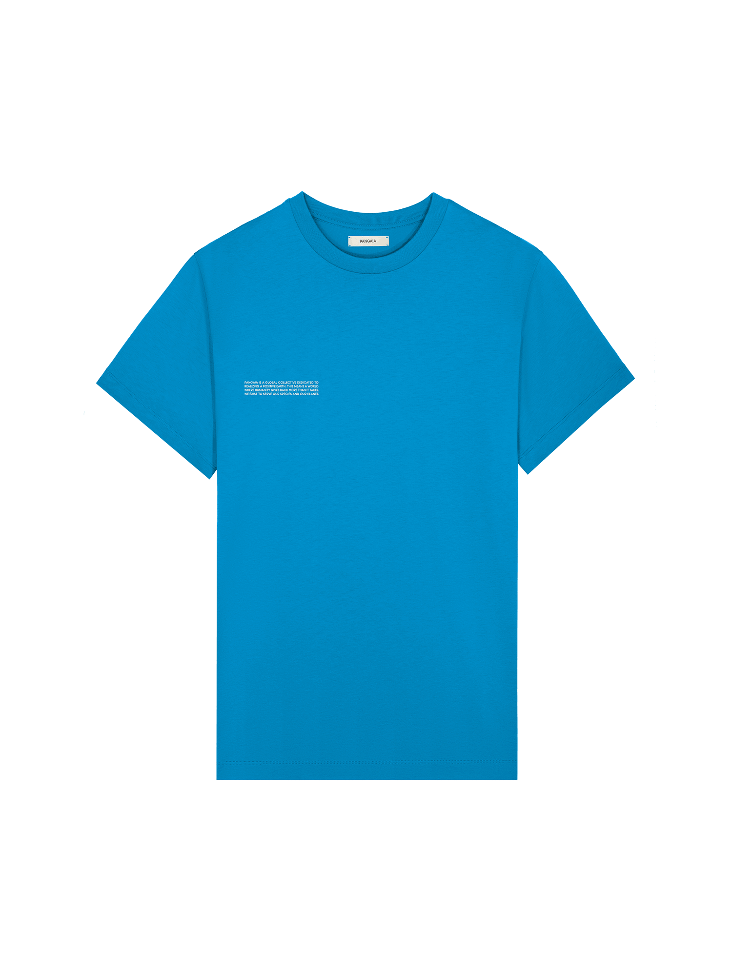 Shop Pangaia 365 Midweight T-shirt In Geyser Blue